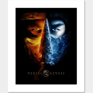 Mortal Kombat Sub-Zero Scorpion Posters and Art